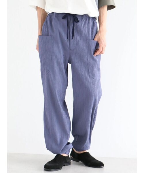 CRAFT STANDARD BOUTIQUE(クラフトスタンダードブティック)の「楊柳イージーパンツ(その他パンツ・メンズ・ブラック/グレー/ブルー・M/L/XL)」の14枚目の写真