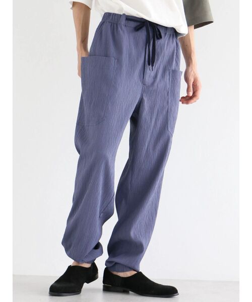 CRAFT STANDARD BOUTIQUE(クラフトスタンダードブティック)の「楊柳イージーパンツ(その他パンツ・メンズ・ブラック/グレー/ブルー・M/L/XL)」の15枚目の写真