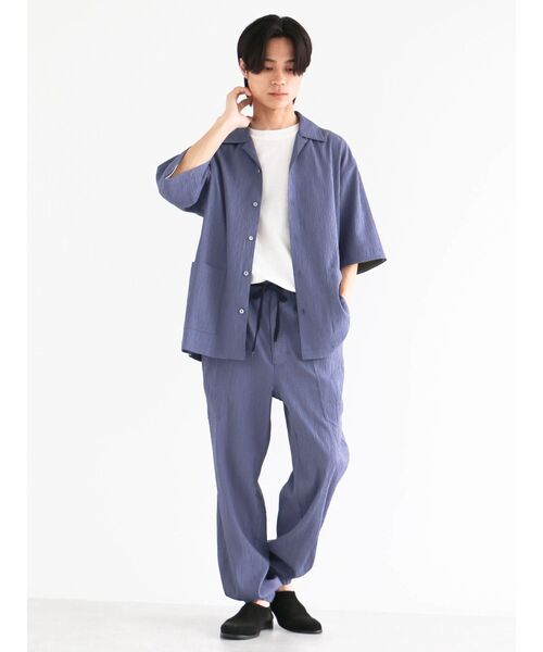 CRAFT STANDARD BOUTIQUE(クラフトスタンダードブティック)の「楊柳イージーパンツ(その他パンツ・メンズ・ブラック/グレー/ブルー・M/L/XL)」の16枚目の写真