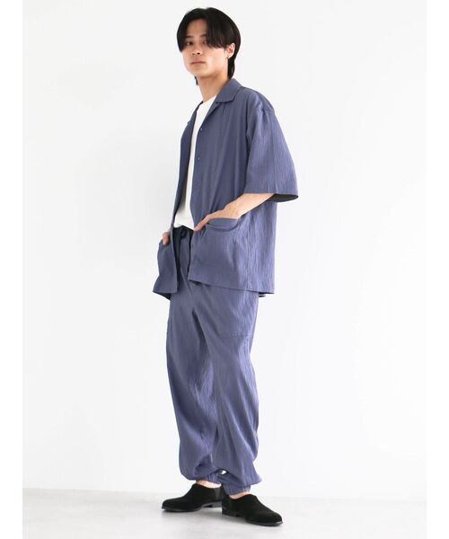 CRAFT STANDARD BOUTIQUE(クラフトスタンダードブティック)の「楊柳イージーパンツ(その他パンツ・メンズ・ブラック/グレー/ブルー・M/L/XL)」の18枚目の写真