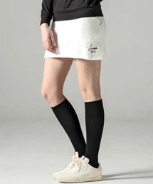 LUXEAKMPLUS（リュクスエイケイエムプラス）の「LUXEAKMPLUS(リュクスエイケイエムプラス)ゴルフ フラッフィーニットスカート（スカート）」