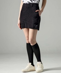 LUXEAKMPLUS（リュクスエイケイエムプラス）の「LUXEAKMPLUS(リュクスエイケイエムプラス)ゴルフ フラッフィーニットスカート（スカート）」