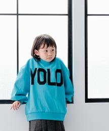 LOWRYS FARM | ＵＳＡＢＩＧロゴロングスリーブ　964035(Tシャツ/カットソー)