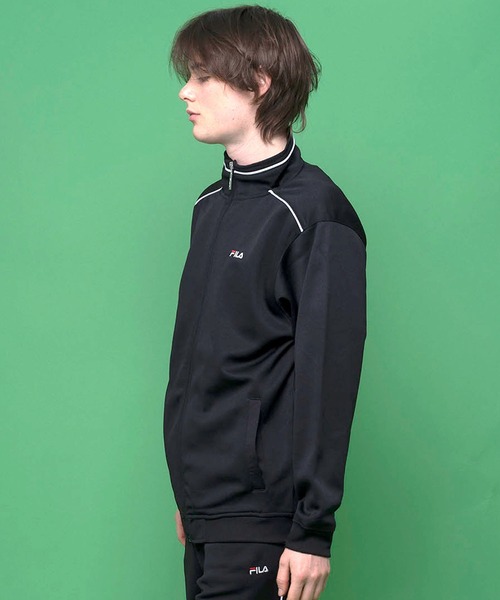 FILA（フィラ）の「FILA フィラ ブランド ロゴ 刺繍 上下 ジャージ