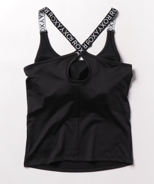 ROXY（ロキシー）の「MY 1ST ROXY TANK/ロキシーUVカット付きドライワンポイントブランドロゴキャミタンクトップ（タンクトップ・レディース・ブラック/ピンク/グリーン/チャコールグレー・LARGE/MEDIUM/SMALL）」の12枚目の写真