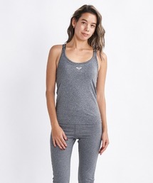 MY 1ST ROXY TANK/ロキシーUVカット付きドライワンポイントブランドロゴキャミタンクトップ