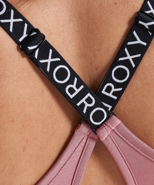 ROXY（ロキシー）の「MY 1ST ROXY TANK/ロキシーUVカット付きドライワンポイントブランドロゴキャミタンクトップ（タンクトップ・レディース・ブラック/ピンク/グリーン/チャコールグレー・LARGE/MEDIUM/SMALL）」の11枚目の写真