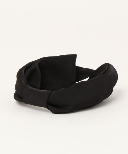 Dorry Doll（ドリードール）の「サテンカチューシャ（カチューシャ・レディース・ブラック・FREE）」の2枚目の写真