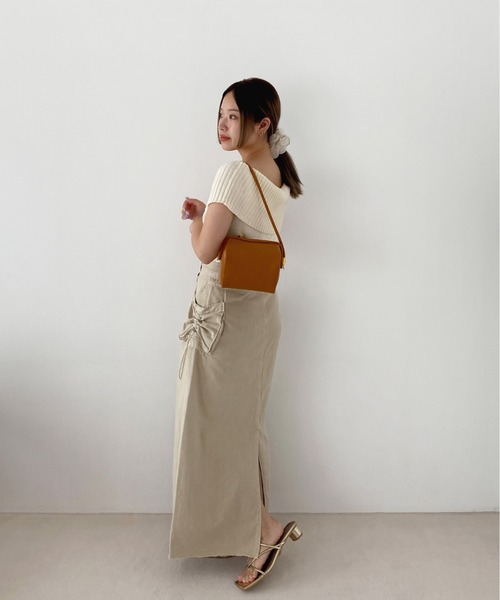 Olu.（オルドット）の「ミニスクエアバッグ（ショルダーバッグ・レディース・ブラック/キャメル/ホワイト・FREE）」の16枚目の写真