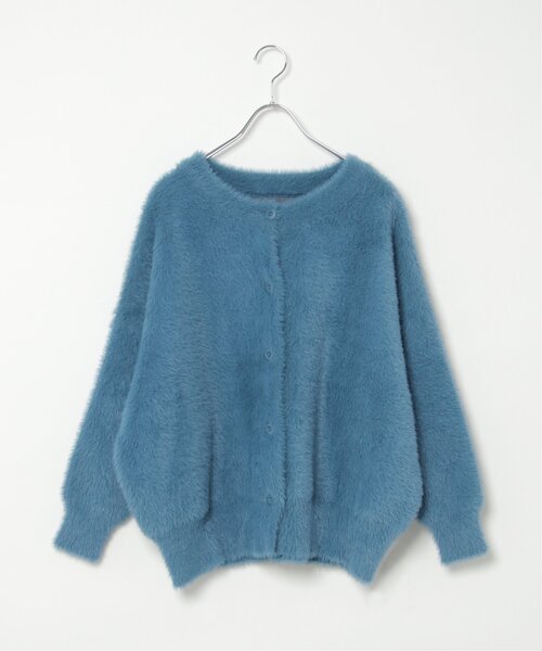 【セール】フェザーヤーンニットジャケット（ブルゾン）｜LBC（エルビーシー）