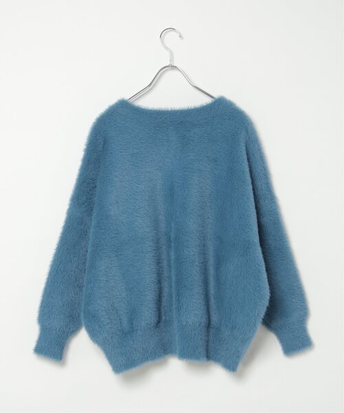 【セール】フェザーヤーンニットジャケット（ブルゾン）｜LBC（エルビーシー）