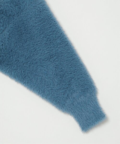 【セール】フェザーヤーンニットジャケット（ブルゾン）｜LBC（エルビーシー）