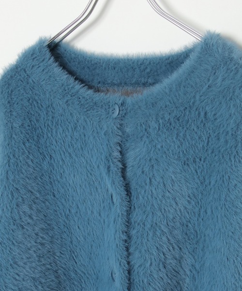 【セール】フェザーヤーンニットジャケット（ブルゾン）｜LBC（エルビーシー）