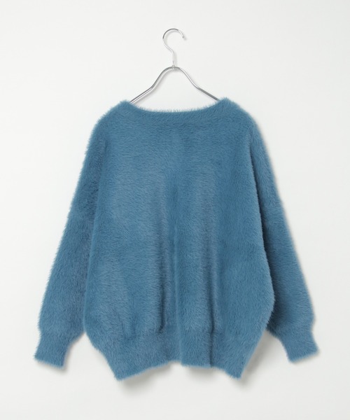 【セール】フェザーヤーンニットジャケット（ブルゾン）｜LBC（エルビーシー）