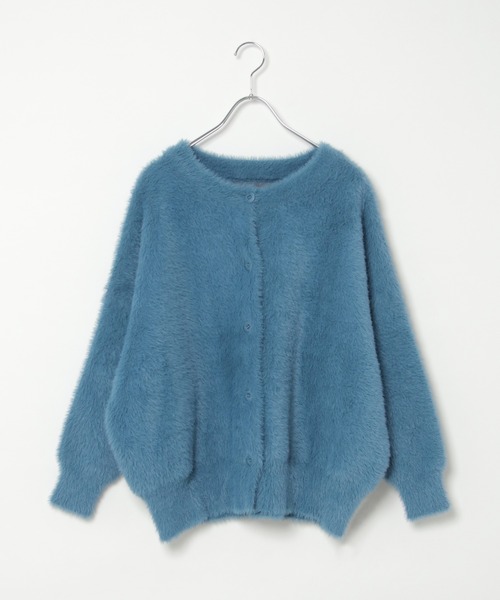 【セール】フェザーヤーンニットジャケット（ブルゾン）｜LBC（エルビーシー）