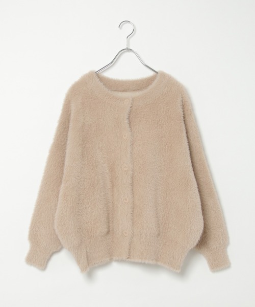 【セール】フェザーヤーンニットジャケット（ブルゾン）｜LBC（エルビーシー）