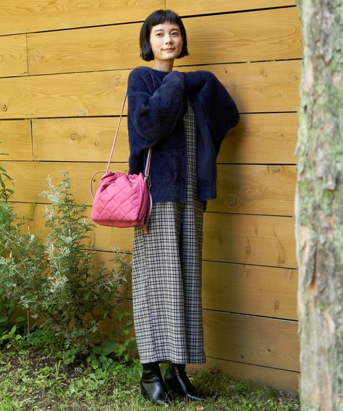 【セール】フェザーヤーンニットジャケット（ブルゾン）｜LBC（エルビーシー）