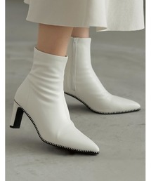 Re:EDIT | [2023-24 WINTER COLLECTION][大きいサイズ有]ポインテッドトゥスタッズデザインブーツ(ブーツ)