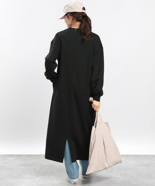 GLOBAL WORK Smile Seed Store（グローバルワーク スマイルシードストア）の「スウェットワンピース/970408（ワンピース・レディース・グレー系その他/モカ/ブラック/ダークグレー・LARGE/MEDIUM/SMALL）」の8枚目の写真