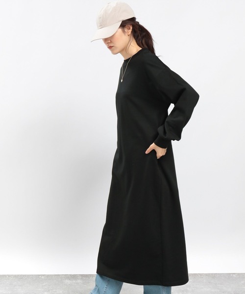 GLOBAL WORK Smile Seed Store（グローバルワーク スマイルシードストア）の「スウェットワンピース/970408（ワンピース・レディース・グレー系その他/モカ/ブラック/ダークグレー・LARGE/MEDIUM/SMALL）」の10枚目の写真