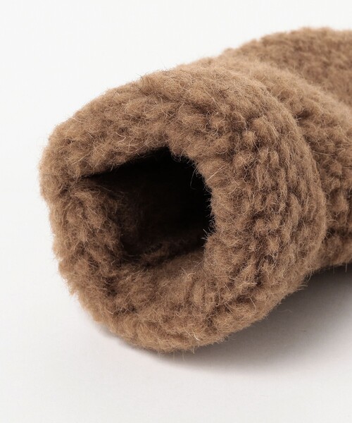 BEAMS BOY（ビームスボーイ）の「SHEEP by Sea × BEAMS BOY / 別注 Hooded Mittens 23FW（手袋・レディース・ライトブルー/ライトブラウン・ONE SIZE）」の7枚目の写真