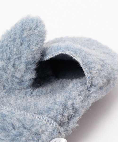 BEAMS BOY（ビームスボーイ）の「SHEEP by Sea × BEAMS BOY / 別注 Hooded Mittens 23FW（手袋・レディース・ライトブルー/ライトブラウン・ONE SIZE）」の10枚目の写真