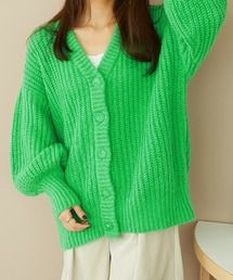 ORiental TRaffic（オリエンタルトラフィック）の「Vネックニットカーディガン MO33N01（ニット/セーター）」