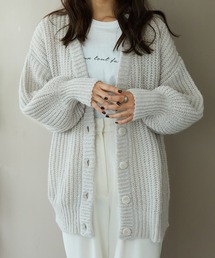 ORiental TRaffic（オリエンタルトラフィック）の「Vネックニットカーディガン MO33N01（ニット/セーター）」