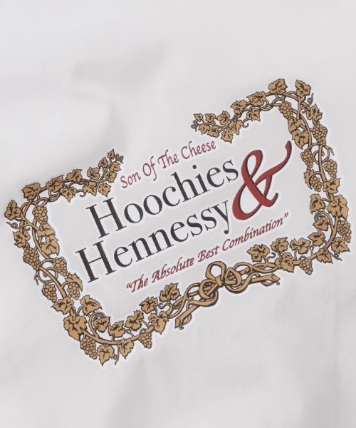 SON OF THE CHEESE(サノバチーズ)の「【SON OF THE CHEESE(サノバチーズ)】"Hoocies&Hennessy" Coach Jkt(ナイロンジャケット・メンズ・ホワイト/ワイン・LARGE/MEDIUM)」の6枚目の写真