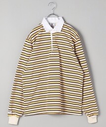 Barbarian（バーバリアン）の「限定展開 BARBARIAN/バーバリアン HW RugbyCollar L/S shirt / ヘビーウェイトラグビーカラーロングスリーブシャツ / ラガーシャツ（ポロシャツ）」