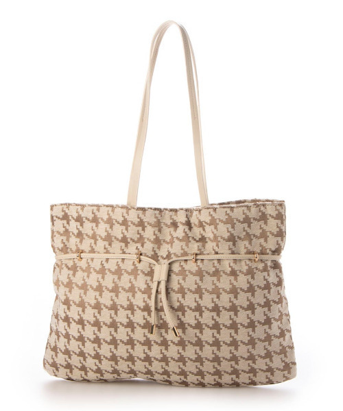 kakatoo（カカトゥ）の「カカトゥ kakatoo / パンプキントートバッグ（トートバッグ・レディース・ベージュ/レオパード・FREE）」の8枚目の写真