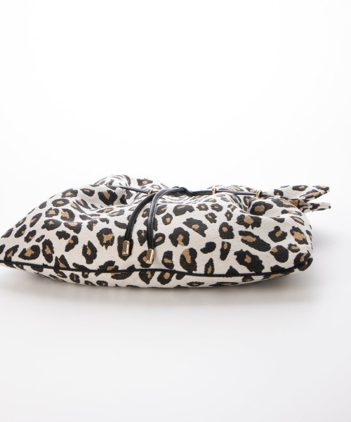 kakatoo（カカトゥ）の「カカトゥ kakatoo / パンプキントートバッグ（トートバッグ・レディース・ベージュ/レオパード・FREE）」の12枚目の写真