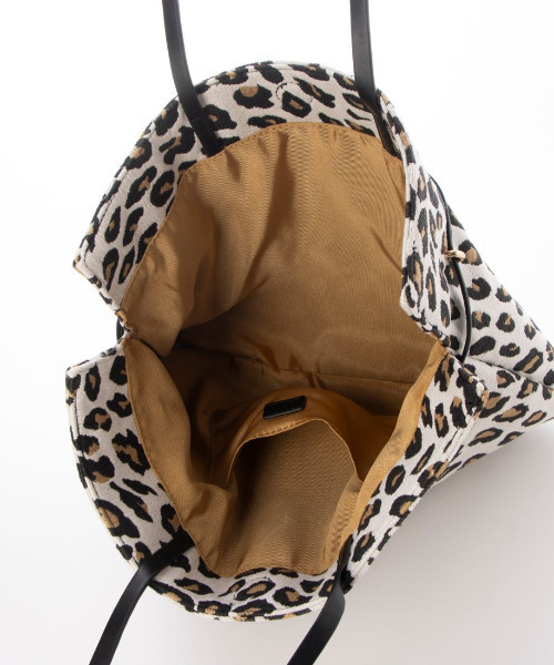 kakatoo（カカトゥ）の「カカトゥ kakatoo / パンプキントートバッグ（トートバッグ・レディース・ベージュ/レオパード・FREE）」の13枚目の写真