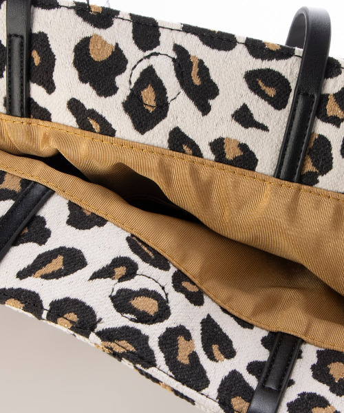 kakatoo（カカトゥ）の「カカトゥ kakatoo / パンプキントートバッグ（トートバッグ・レディース・ベージュ/レオパード・FREE）」の14枚目の写真