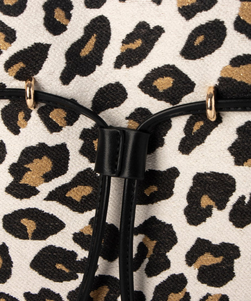 kakatoo（カカトゥ）の「カカトゥ kakatoo / パンプキントートバッグ（トートバッグ・レディース・ベージュ/レオパード・FREE）」の15枚目の写真