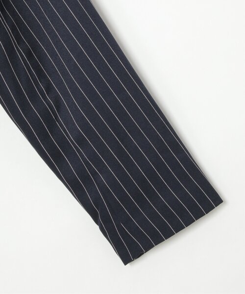 VENCEEXCHANGE(ヴァンスエクスチェンジ)の「【セットアップ対応】ピンストライプジャケット(テーラードジャケット・レディース・グリーン/ネイビー・FREE)」の19枚目の写真