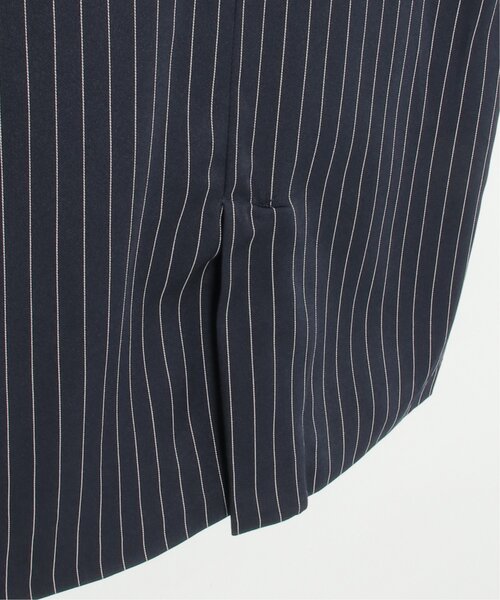 VENCEEXCHANGE(ヴァンスエクスチェンジ)の「【セットアップ対応】ピンストライプジャケット(テーラードジャケット・レディース・グリーン/ネイビー・FREE)」の21枚目の写真