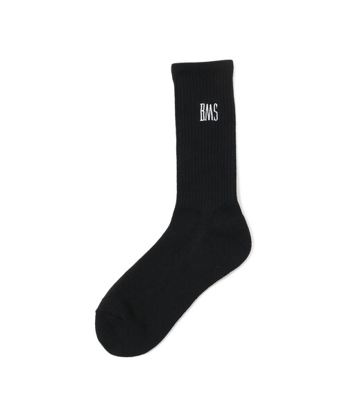 BEAMS(ビームス)の「BEAMS / BMSロゴ ソックス(ソックス/靴下・メンズ・ホワイト/ブラック/ネイビー/グレー・ONE SIZE)」の2枚目の写真