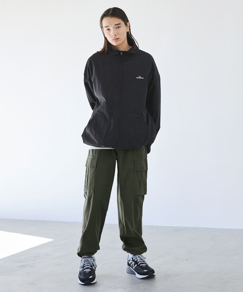 The unormwind（ザアンノームワインド）の「ドローコードツイルワイドストレートカーゴパンツ（カーゴパンツ・メンズ・ベージュ/オリーブ/ブラック・M/L/LL）」の15枚目の写真