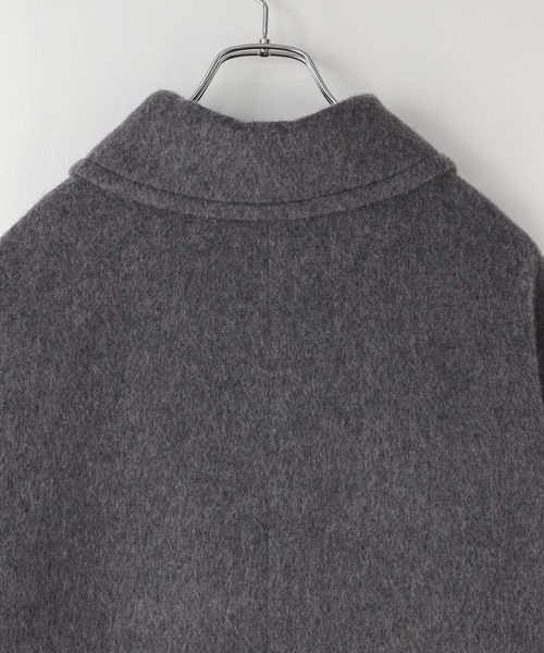 yuw（ユウ）の「スライバーステンカラーコート  989227（ステンカラーコート・レディース・ブラック/グレー・FREE）」の13枚目の写真