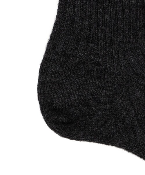 FALKE（ファルケ）の「FALKE: Cosy Wool ブーツ ソックス（ソックス/靴下・レディース・ダークグレー/オフホワイト・ONE SIZE）」の4枚目の写真