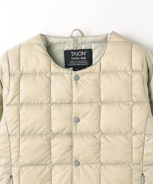 TAION（タイオン）の「＜TAION＞ボタン ジャケット 110cm-140cm（ダウンジャケット/コート・キッズ・ブラック/ダークグレー/ライトグレー/イエロー・110cm/140cm/120cm/130cm）」の19枚目の写真