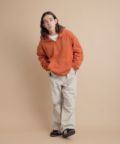 re_k by JUNRED（レクバイジュンレッド）の「re_k by JUNRED / ミニマルワイドカーゴパンツ（カーゴパンツ・メンズ・ブラック/ライトグレー/カーキ・S/M/L）」の21枚目の写真