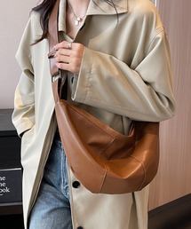 STYLEBLOCK | レザー調三日月型ショルダーバッグ(ショルダーバッグ)