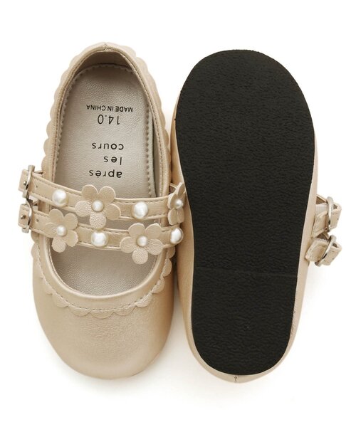 apres les cours（アプレレクール）の「お花モチーフストラップシューズ（パンプス・キッズ・オフホワイト/ブラック・18/19/16/14/15 /20/17）」の17枚目の写真