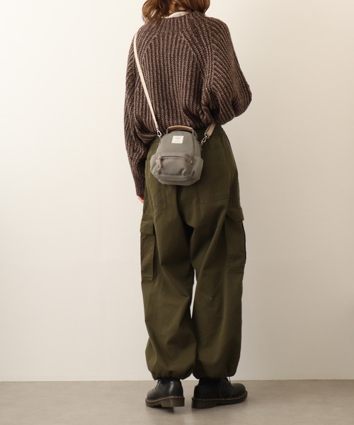 anello（アネロ）の「analloGRANDE anello GRANDE　motte 2WAYナノショルダーバッグ（ショルダーバッグ・レディース・ブラック/ベージュ/グレー/ブルーグレー・FREE）」の20枚目の写真
