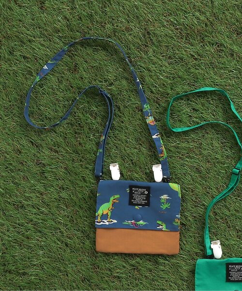 BREEZE（ブリーズ）の「2way移動ポケット（ショルダーバッグ・キッズ・グリーン/ピンク/アイボリー/ブルー・FREE）」の4枚目の写真