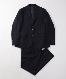 メンズのスーツセット（ブルー・ネイビー/青色系）ファッション