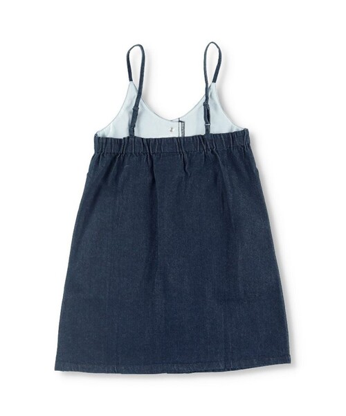 EDWIN(エドウィン)の「【Ou? by EDWIN】フロントボタンジャンパースカート(スカート・キッズ・ネイビー・100/110/120/90/150/130/140)」の3枚目の写真