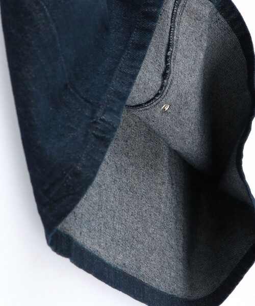 EDWIN(エドウィン)の「【Ou? by EDWIN】フロントボタンジャンパースカート(スカート・キッズ・ネイビー・100/110/120/90/150/130/140)」の6枚目の写真